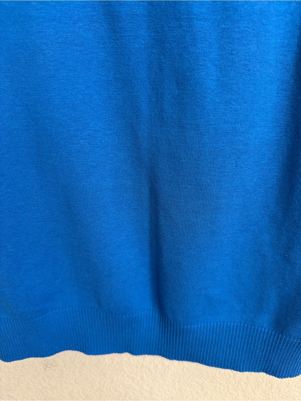Silk Blend Sleeveless Sweater Tank August Silk M Cobalt Blue Knit Shell Layering - Picture 13 of 15
